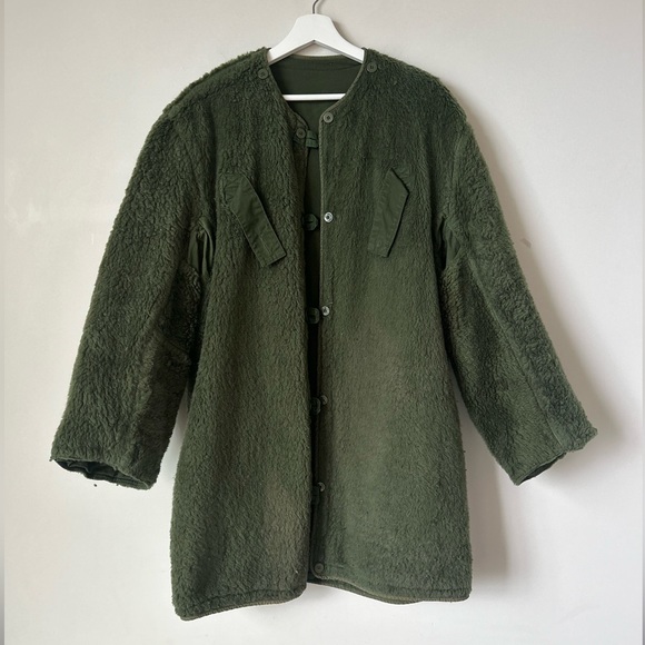 Vintage reversible military coat - Picture 4 of 8